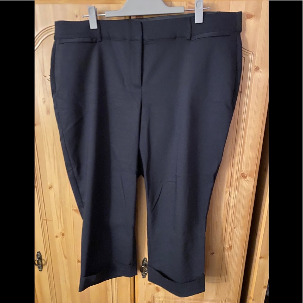 Cropped work pant